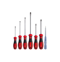 F99-602V 5 Parça C-PLUS Tornavida Takımı - Düz/Pozidriv + Kontrol Kalemli